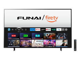 アマゾンとヤマダ、「FUNAI Fire TV搭載スマートテレビ」に55インチ4Kなど新モデル